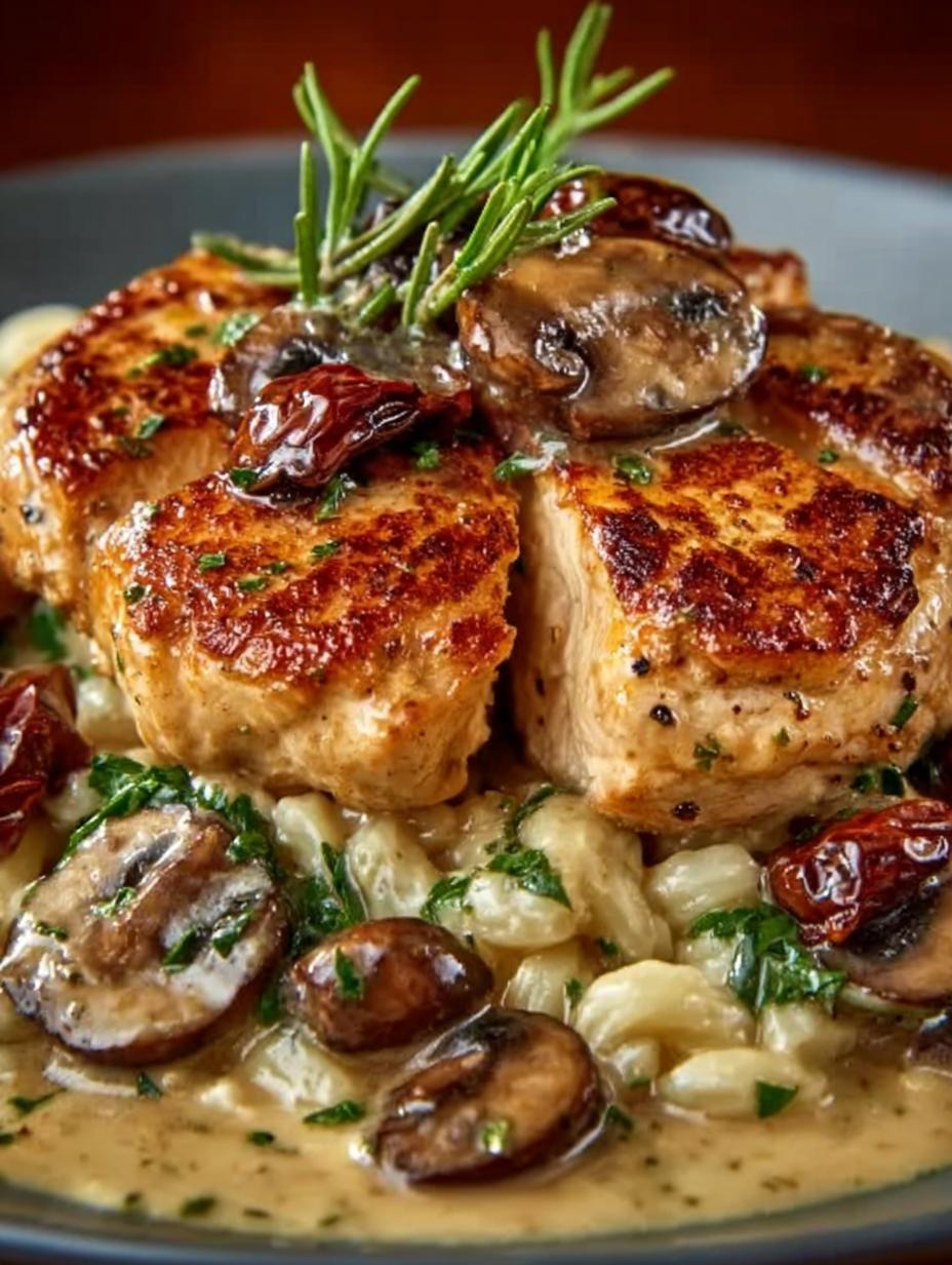 Marsala Chicken with Creamy