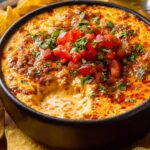 Mouthwatering Crockpot Rotel Dip