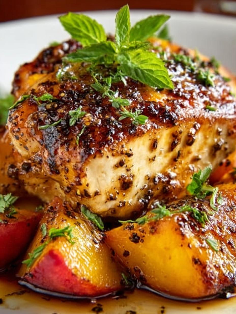 Peach Chicken Incredible Savor