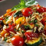 Roasted Vegetable Orzo Incredible