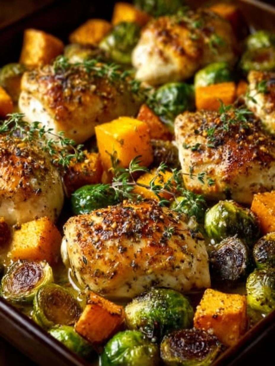 Sheet Pan Chicken Brussels
