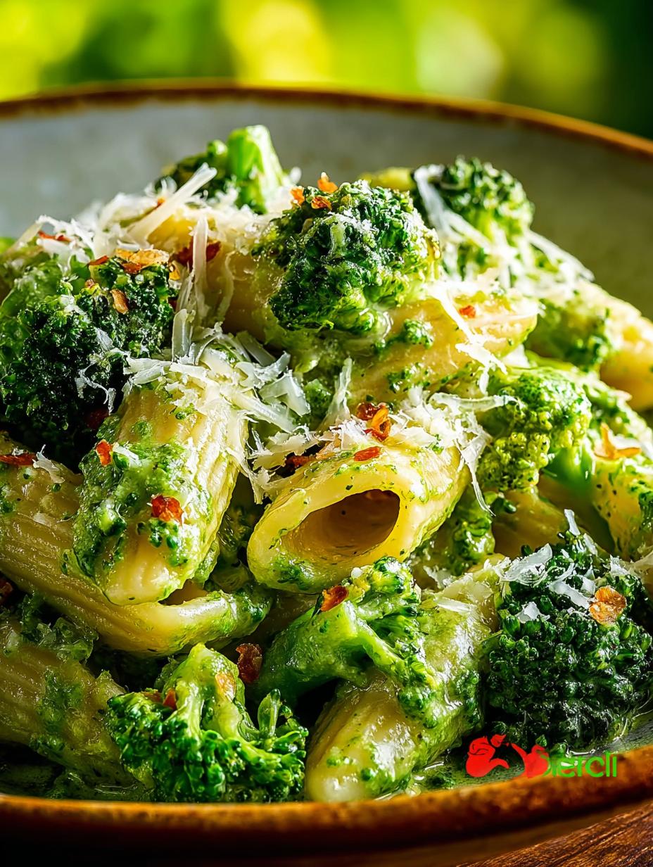 Deliciously Creamy Smashed Broccoli Pasta Recipe - Smashed Broccoli Pasta - main visual representation
