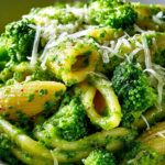Smashed Broccoli Pasta