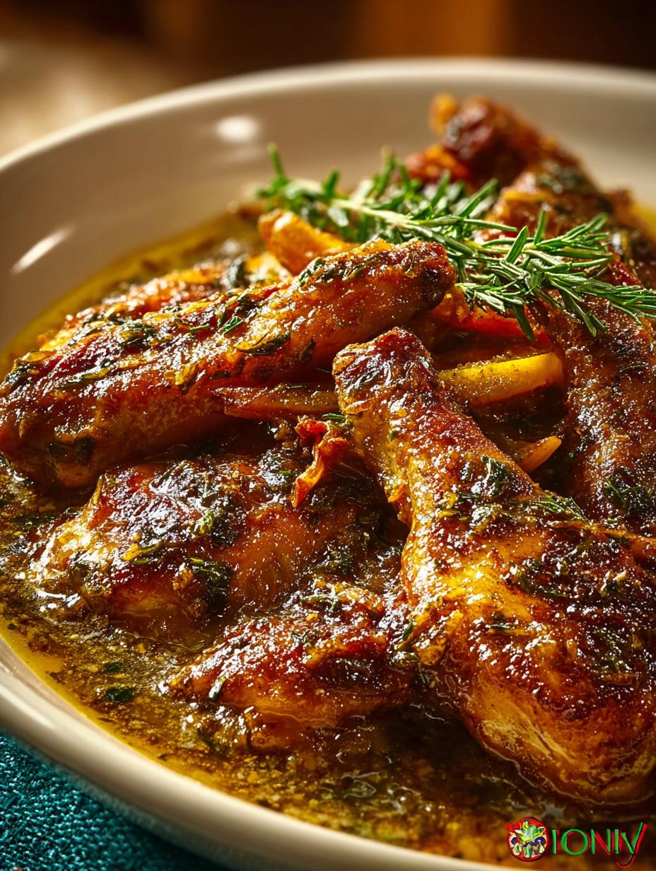 Smothered Turkey Wings with Savory Gravy for Comforting Meals - Smothered Turkey Wings with - additional detail