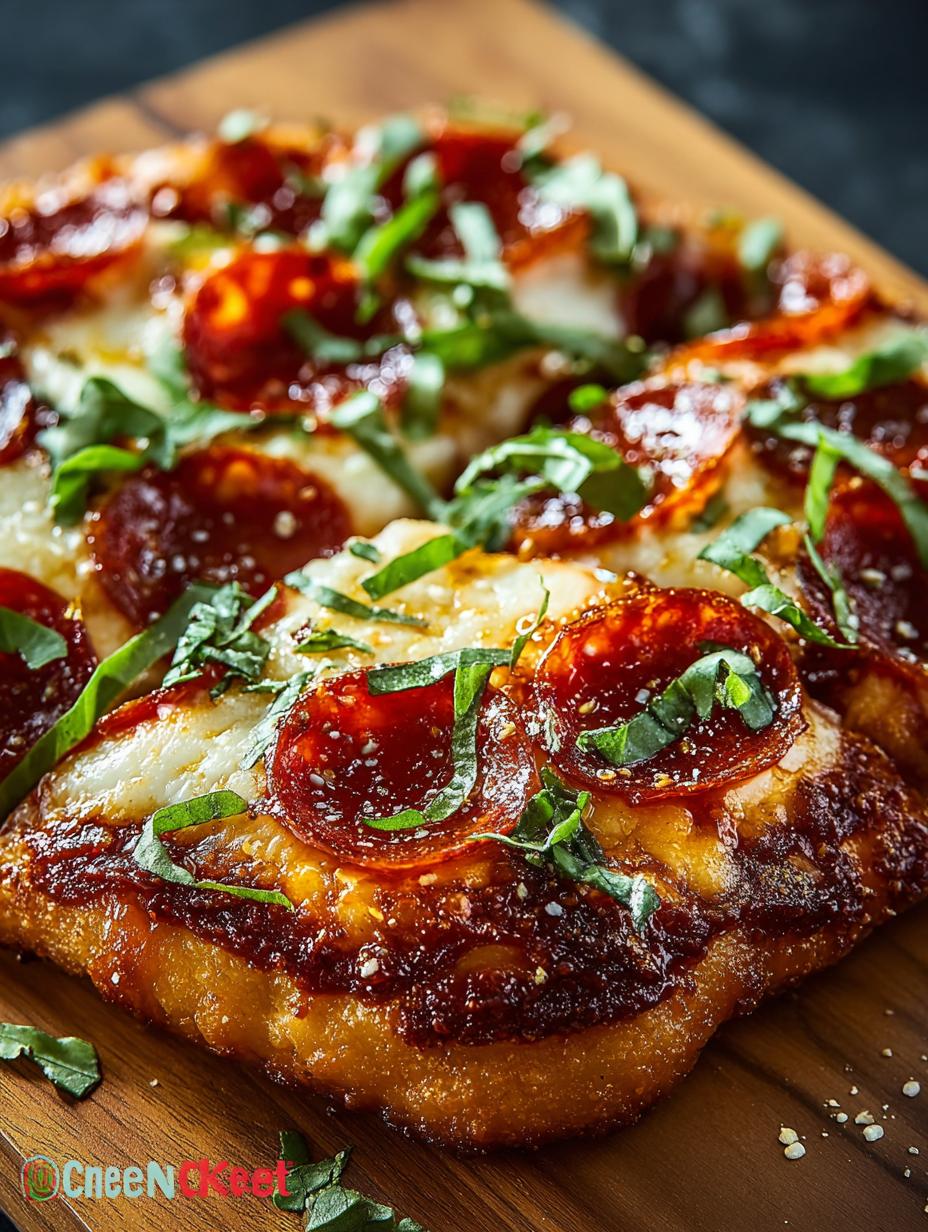 Spicy Hot Honey Pizza: A Fiery Dinner Delight - Spicy Hot Honey Pizza - additional detail