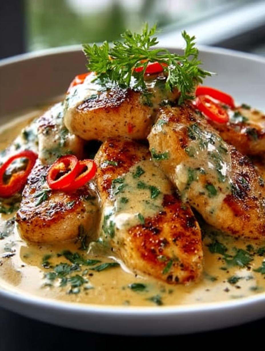 Spicy Jalapeno Chicken with Creamy Sauce: A Flavor Explosion - Spicy Jalapeno Chicken with - main visual representation