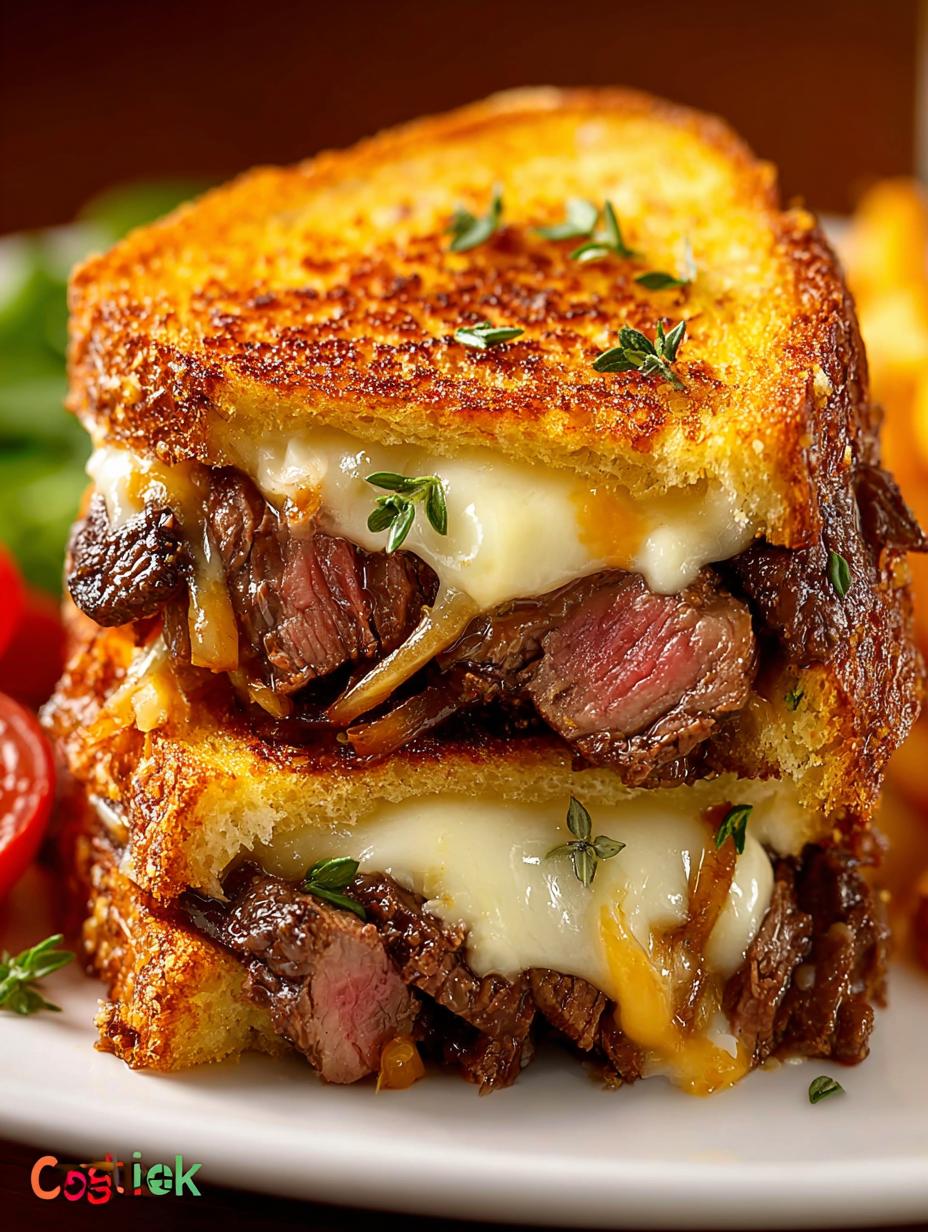 Ultimate Steak Grilled Cheese: A Comfort Food Classic - Steak Grilled Cheese - additional detail