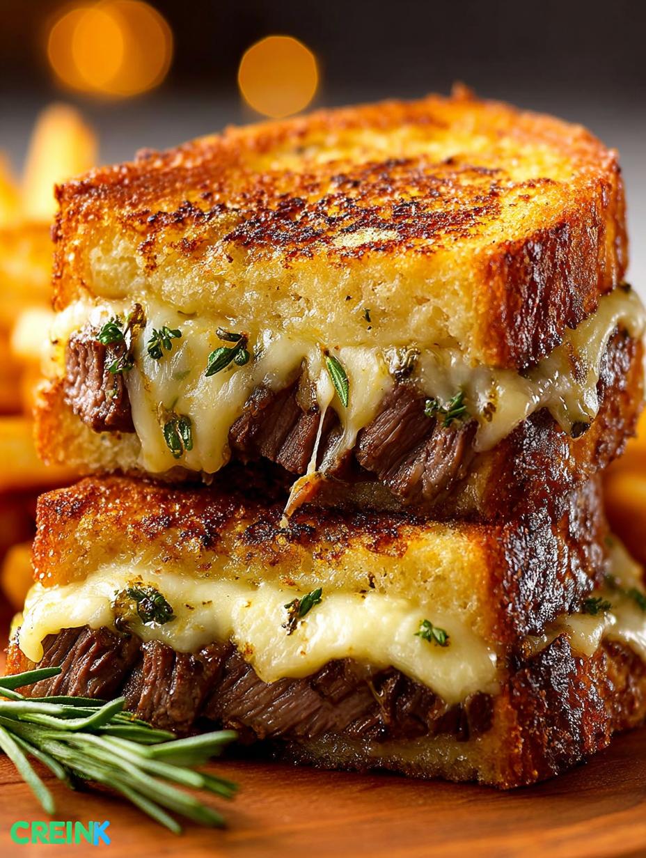Steak Grilled Cheese