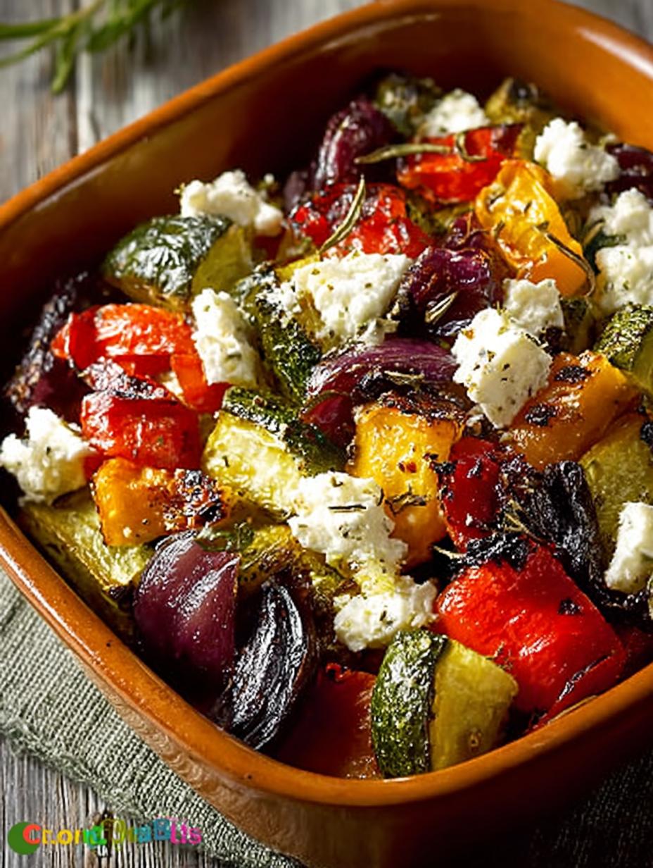 Tasty Roasted Vegetables with Feta: A Flavorful Delight - Tasty Roasted Vegetables with - additional detail
