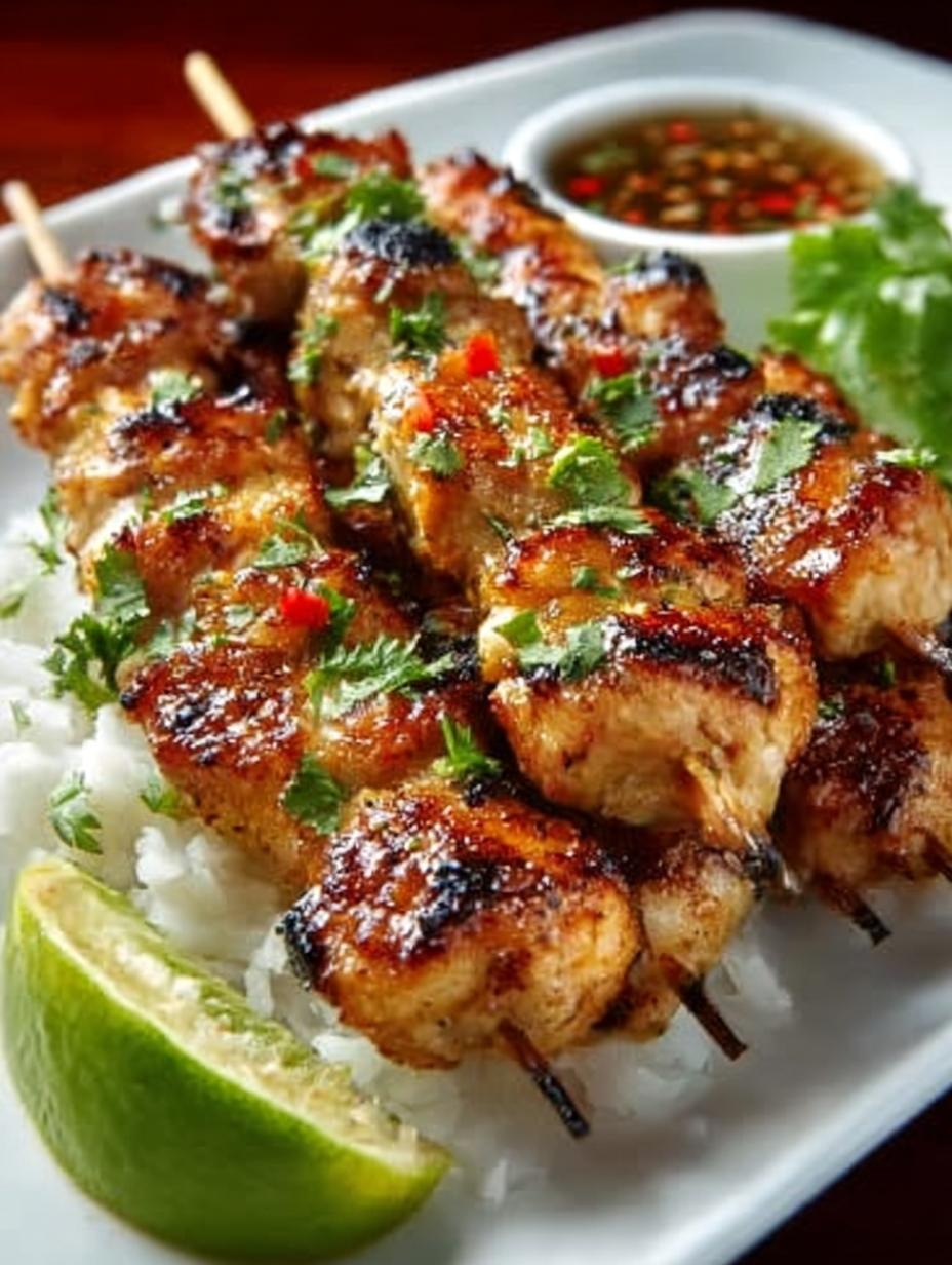 Thai Coconut Chicken Skewers: 7 Powerful Reasons to Try - Thai Coconut Chicken Skewers - additional detail