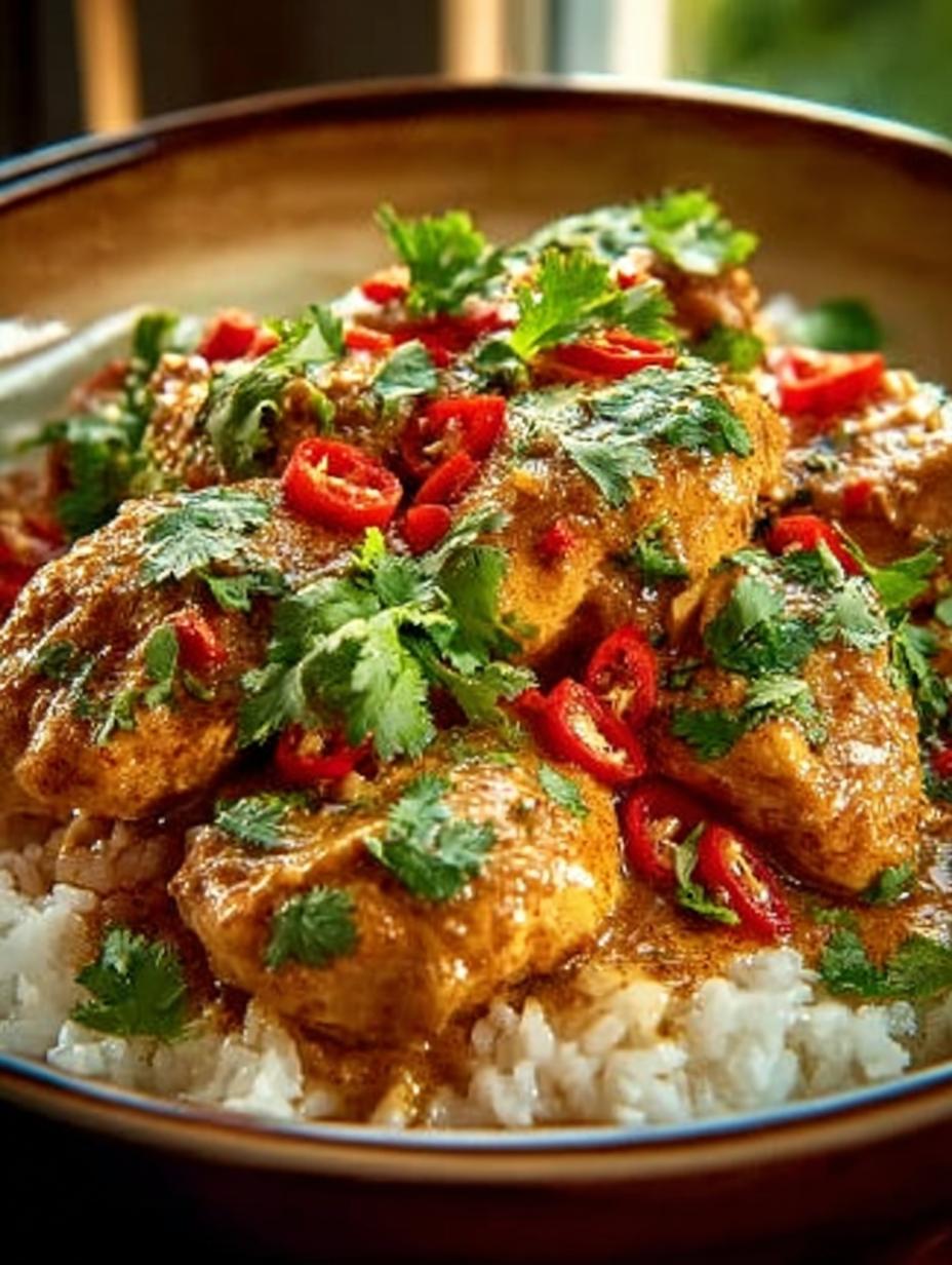 Ultimate Thai Peanut Chicken Crockpot Recipe to Savor - Thai Peanut Chicken Crockpot - main visual representation
