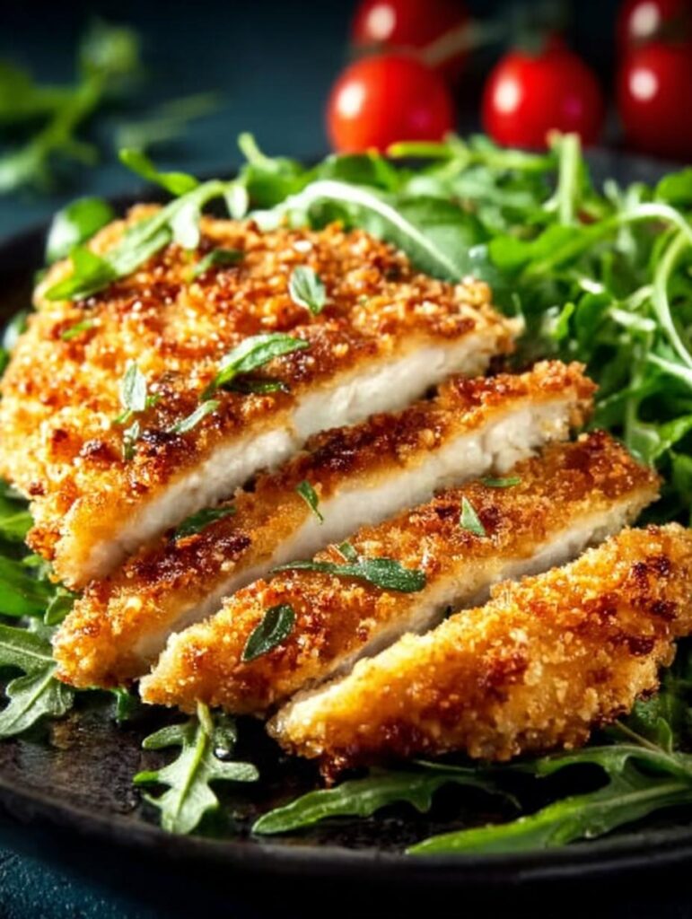 Air Fryer Breaded Chicken