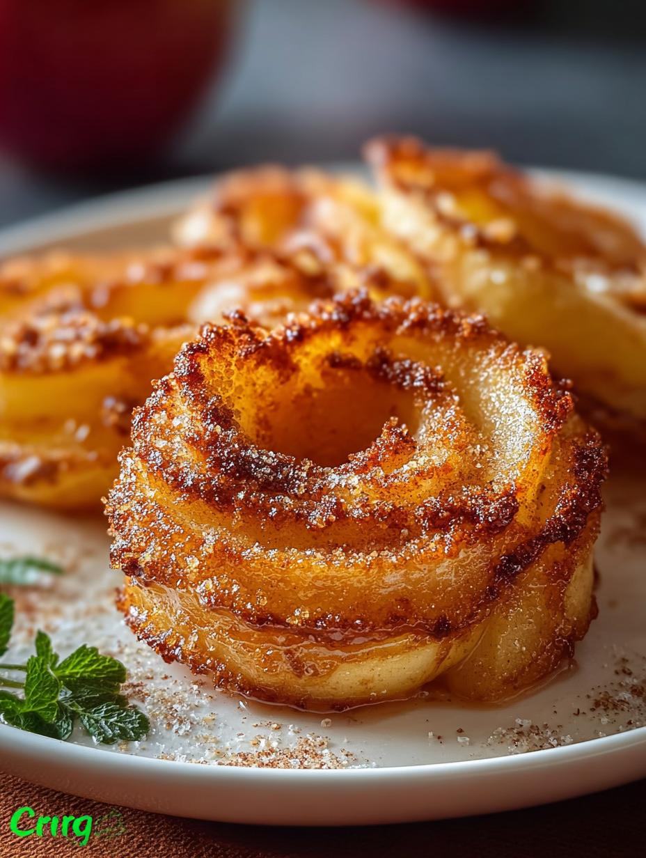 Air Fryer Cinnamon Apple Rings: 10-Minute Delight - Air Fryer Cinnamon Apple - main visual representation