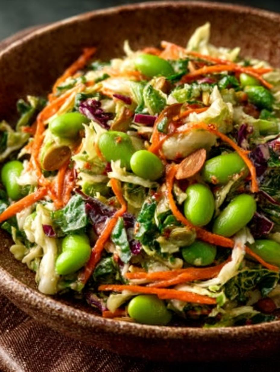 Cabbage Edamame Salad Incredible 15-Minute Recipe - Cabbage Edamame Salad Incredible - main visual representation