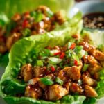 Cashew Chicken Lettuce Wraps