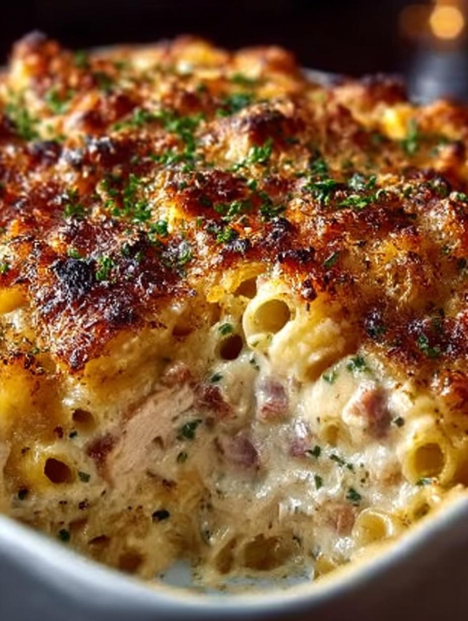 Delicious Chicken Cordon Bleu Casserole for Family Night - Chicken Cordon Bleu Casserole - additional detail
