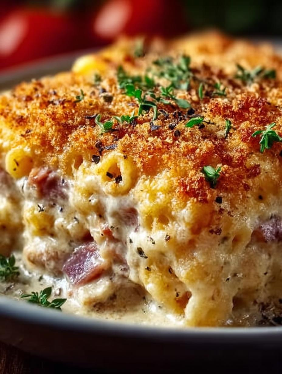 Chicken Cordon Bleu Casserole