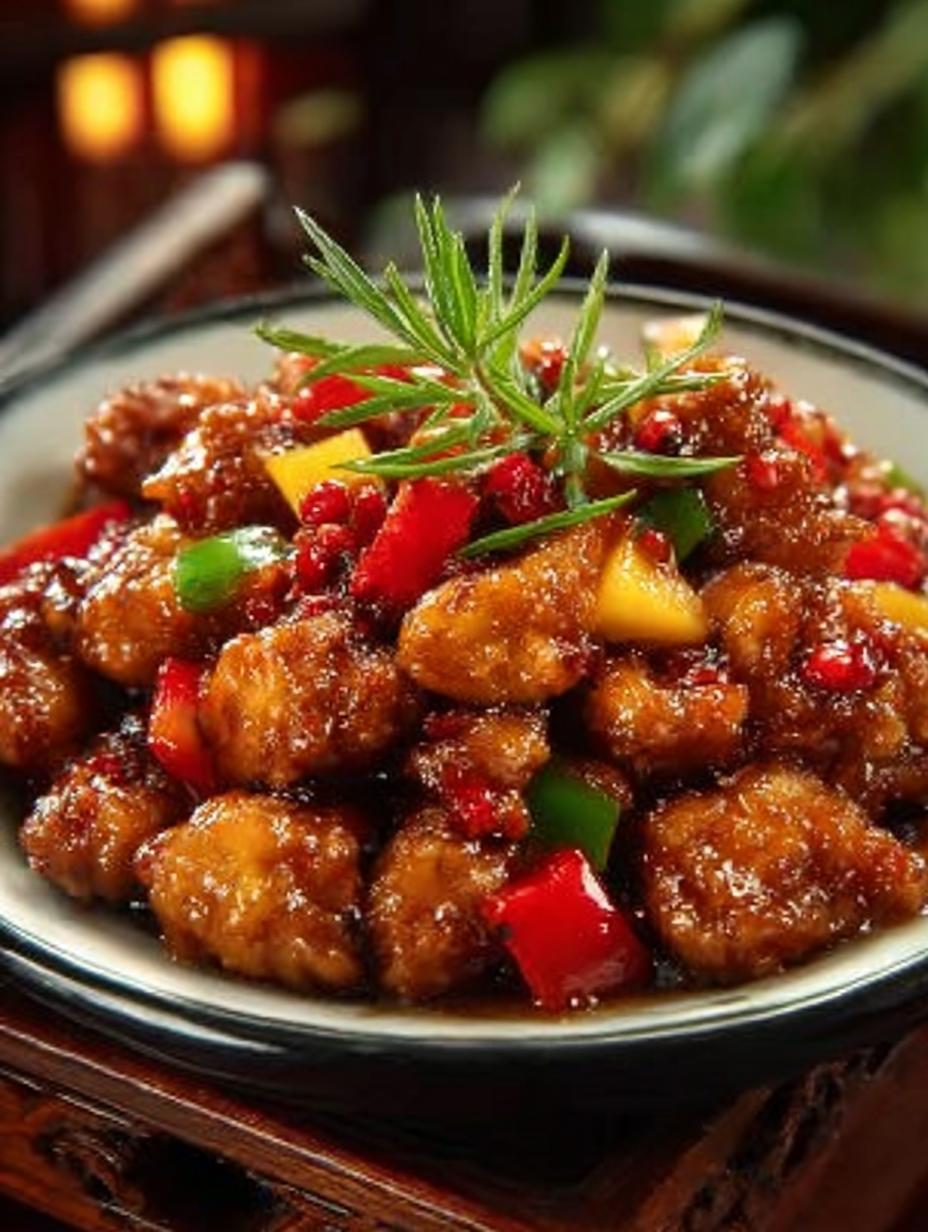 Chinese Style Mango Chicken: A Delicious 7-Step Recipe - Chinese Style Mango Chicken - additional detail