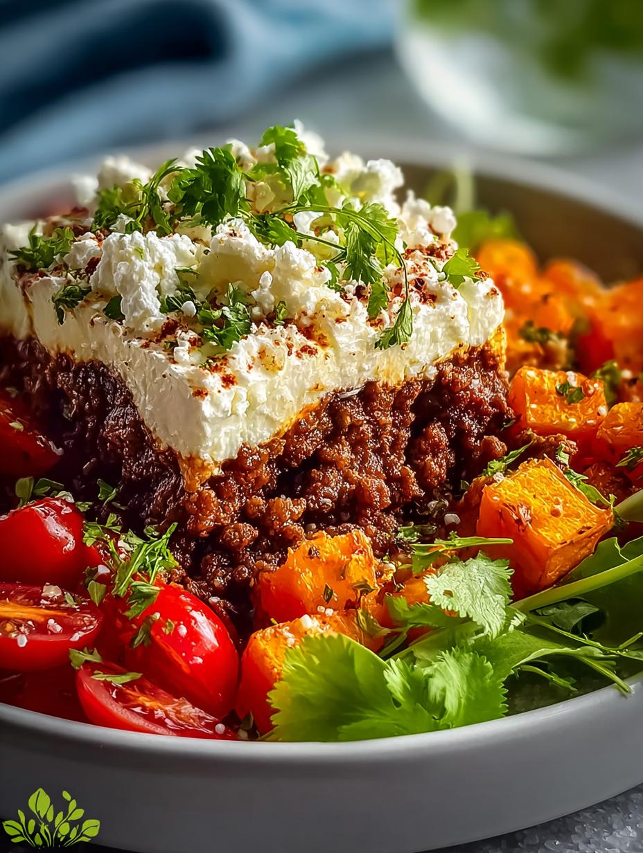 Delicious Cottage Cheese Ground Beef Sweet Potato Bowls - Cottage Cheese Ground Beef - main visual representation
