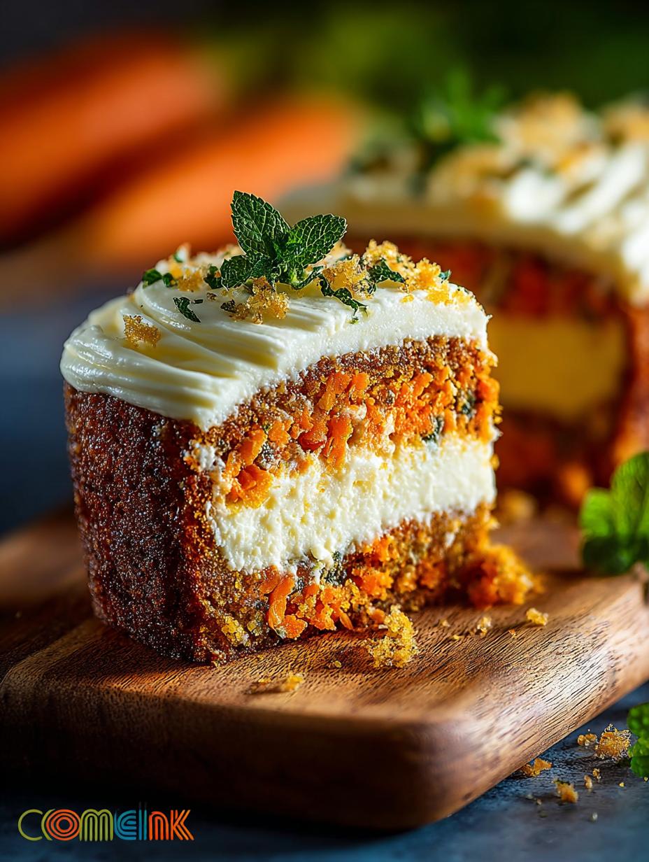 Cream Cheese Filled Carrot Cake Loaf: A Delicious Surprise - Cream Cheese Filled Carrot - main visual representation
