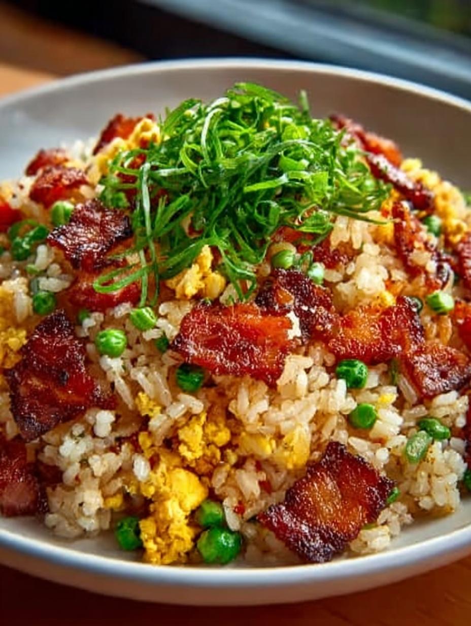 Flavorful Bacon Fried Rice
