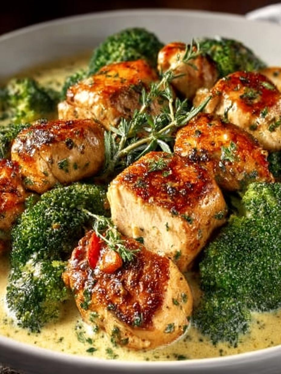 Garlic Chicken with Broccoli: 10-Minute Healthy Delight - Garlic Chicken with Broccoli - main visual representation