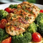Garlic Chicken with Broccoli