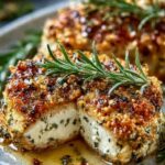 Herb Crusted Baked Boursin