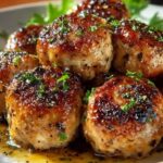 Maple Dijon Chicken Meatballs
