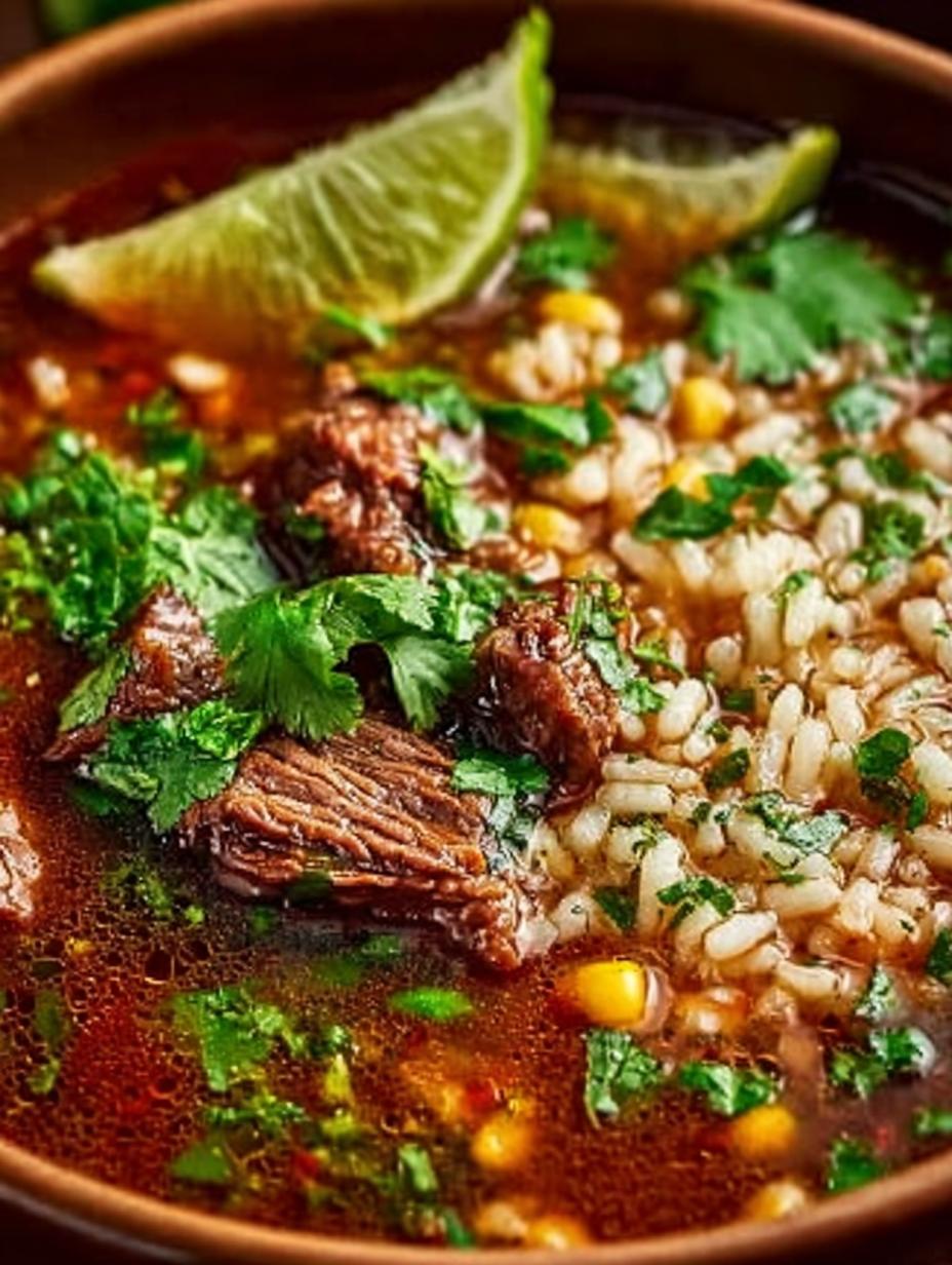 Delicious Mexican Beef Rice Soup: 7 Essential Tips - Mexican Beef Rice Soup - main visual representation