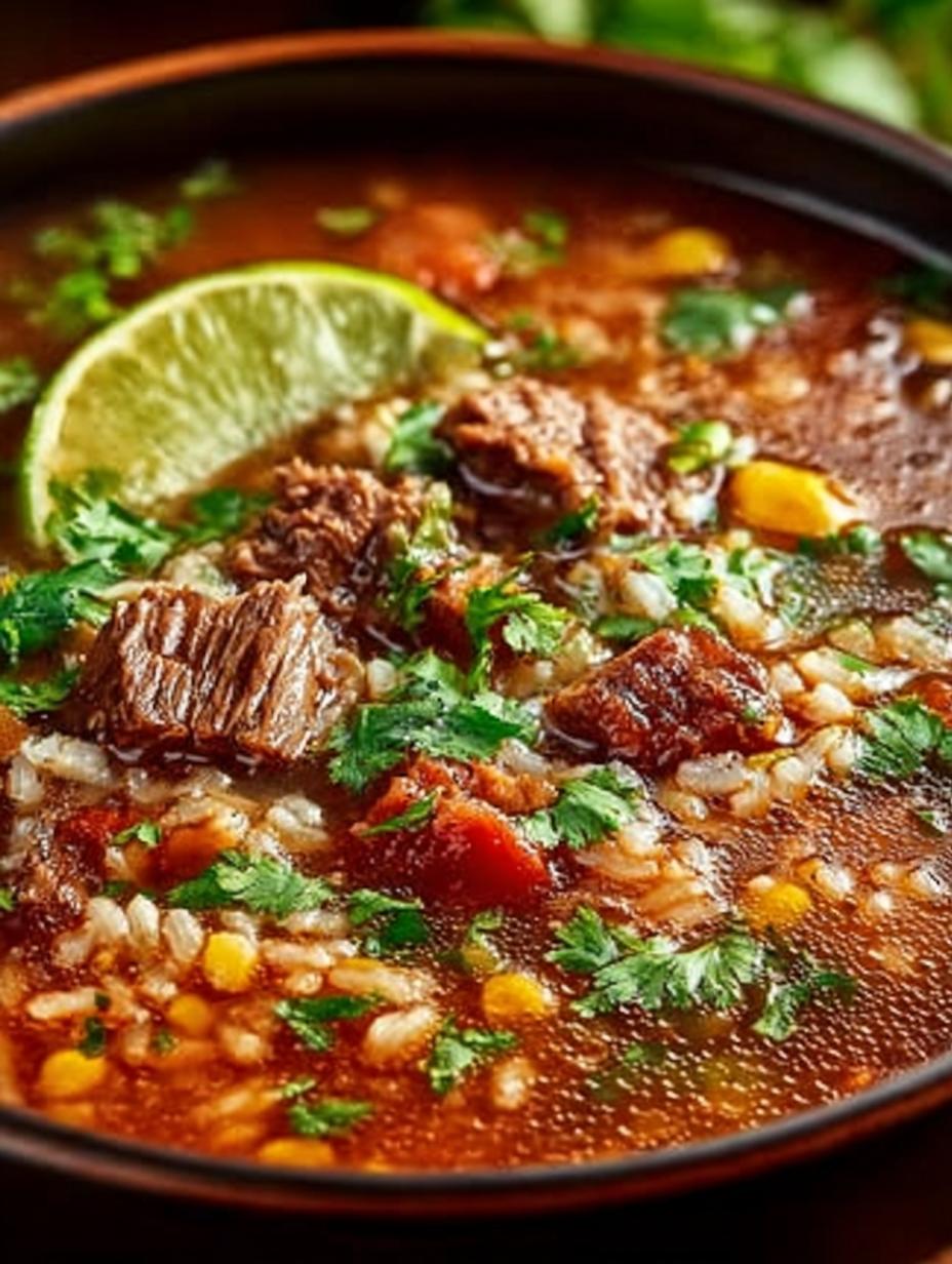 Delicious Mexican Beef Rice Soup: 7 Essential Tips - Mexican Beef Rice Soup - additional detail