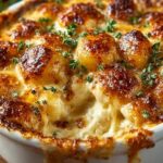 Mouthwatering Baked French Onion