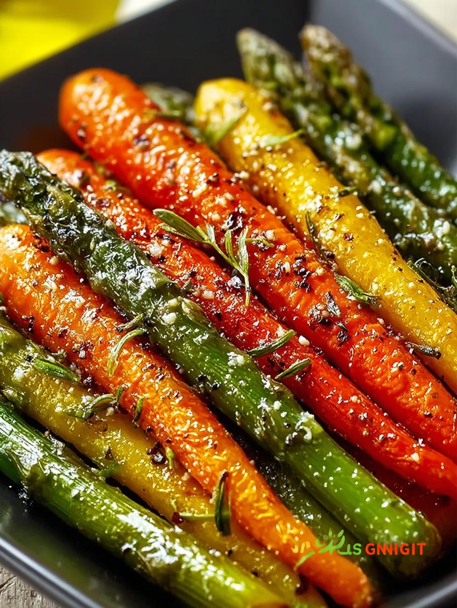 Delicious Roasted Asparagus Carrots Recipe You Need - Roasted Asparagus Carrots - additional detail