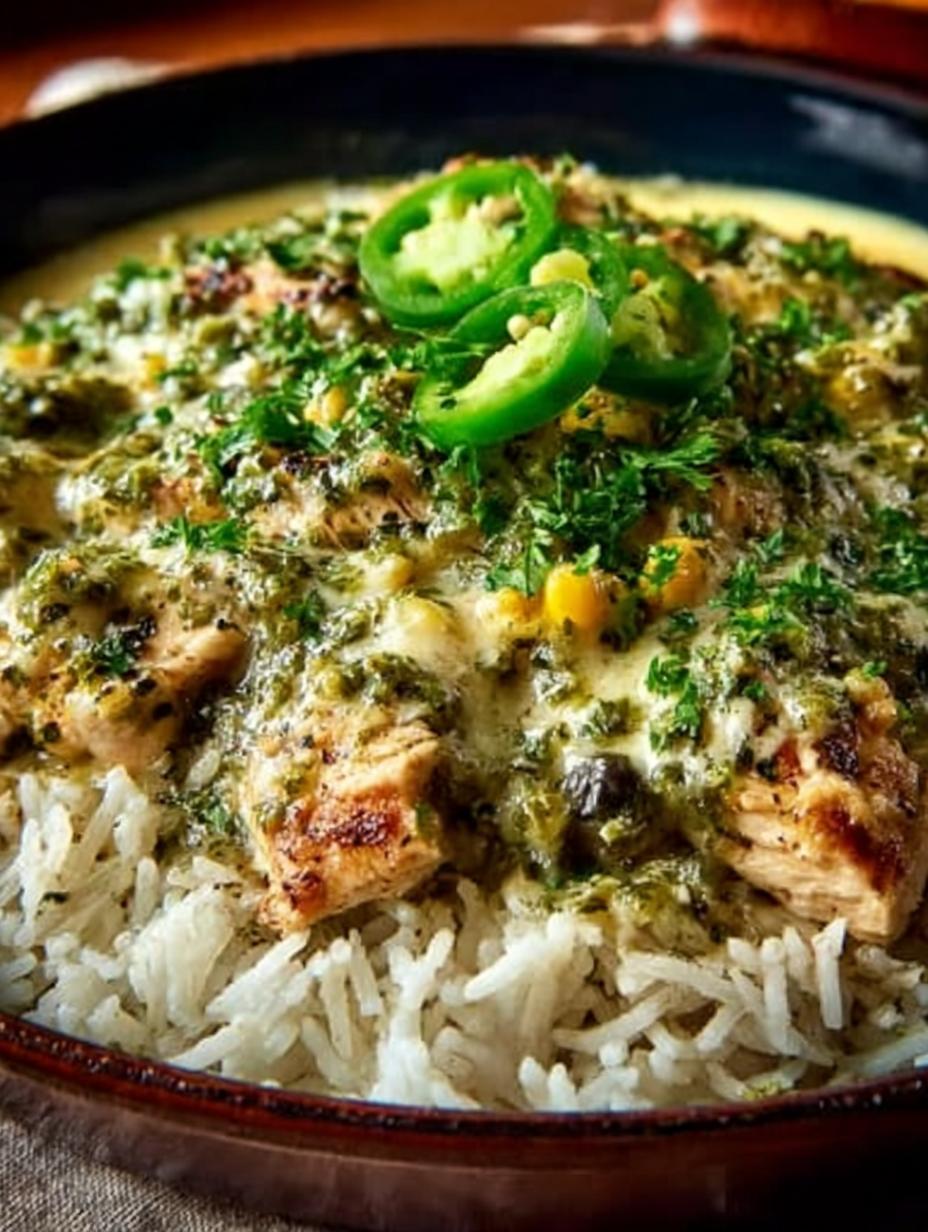 Flavorful Salsa Verde Chicken Rice for Quick Dinners - Salsa Verde Chicken Rice - main visual representation