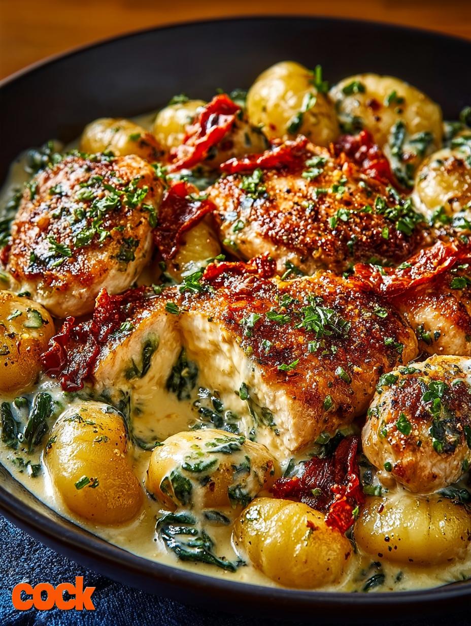 Savory Garlic Chicken Gnocchi: 7 Steps to Perfection - Savory Garlic Chicken Gnocchi - main visual representation
