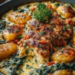 Savory Garlic Chicken Gnocchi