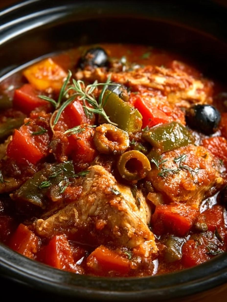 Slow Cooker Chicken Cacciatore: 5 Easy Steps to Perfection - Slow Cooker Chicken Cacciatore - additional detail