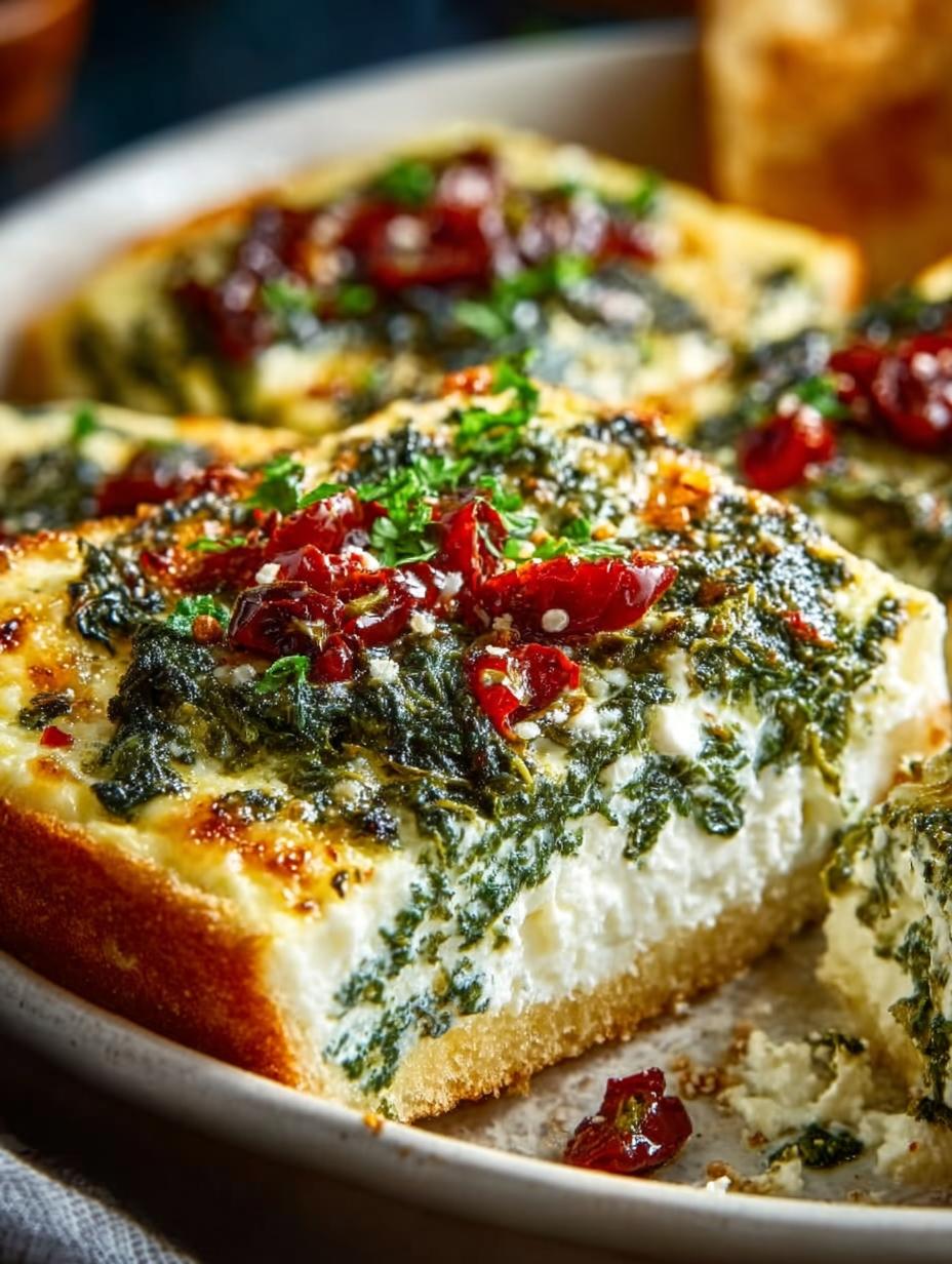 Spinach Pepperoncini Baked Feta: 5 Irresistible Steps - Spinach Pepperoncini Baked Feta - additional detail