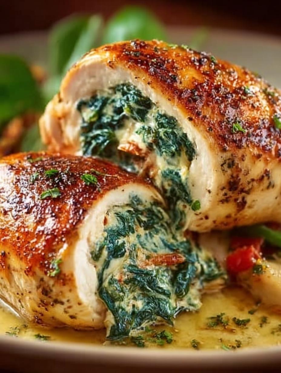 Spinach Stuffed Chicken Incredible