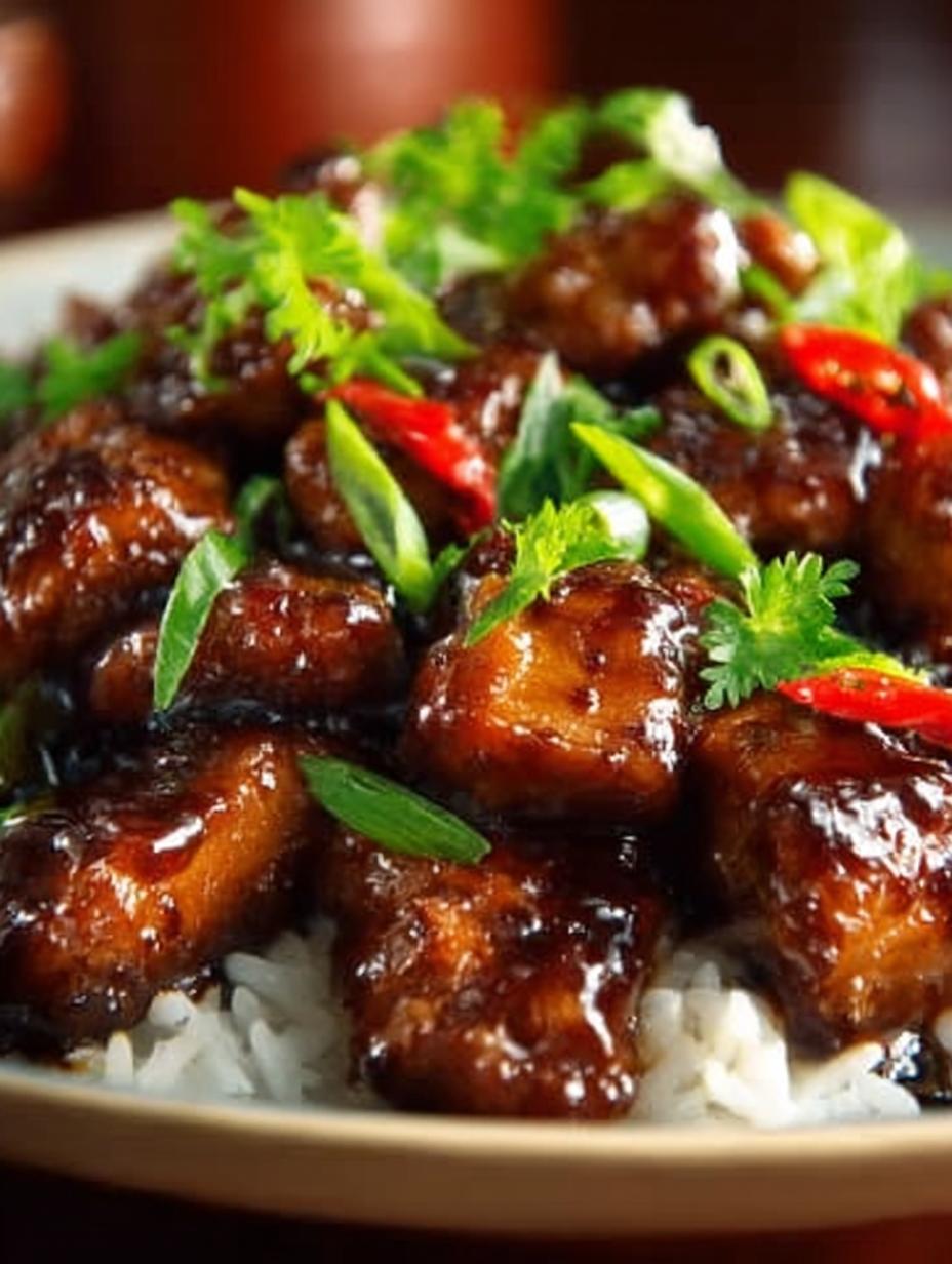 Sticky Bourbon Chicken: 7 Irresistible Secrets to Flavor - Sticky Bourbon Chicken - main visual representation