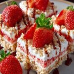 Strawberry Shortcake Rice Krispie
