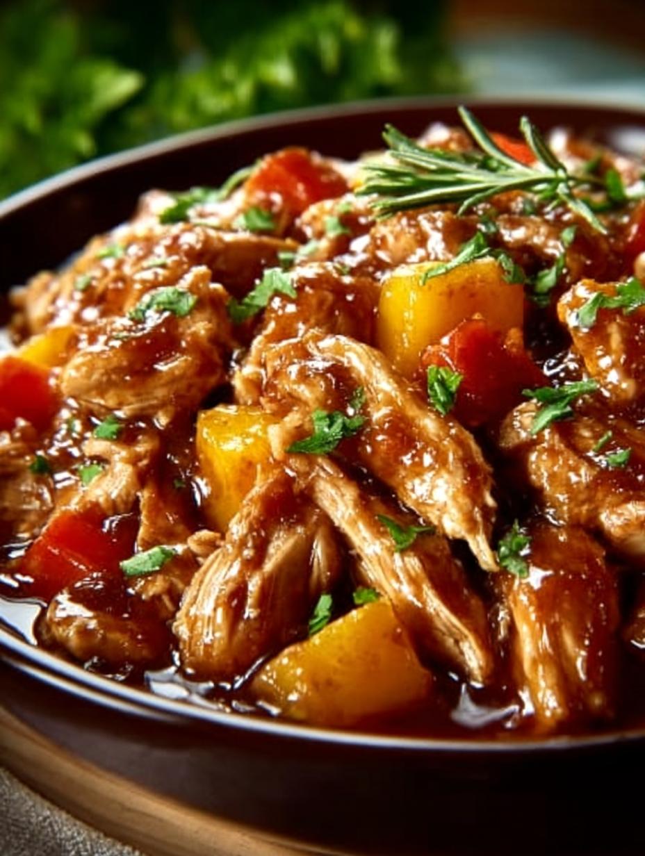 Sweet Hawaiian Crockpot Chicken