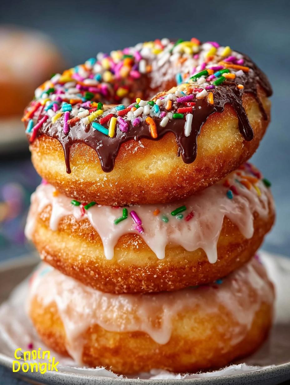 Quick and Easy Vegan Donuts: 12 Fluffy Plant-Based Delights - Vegan Donuts - main visual representation